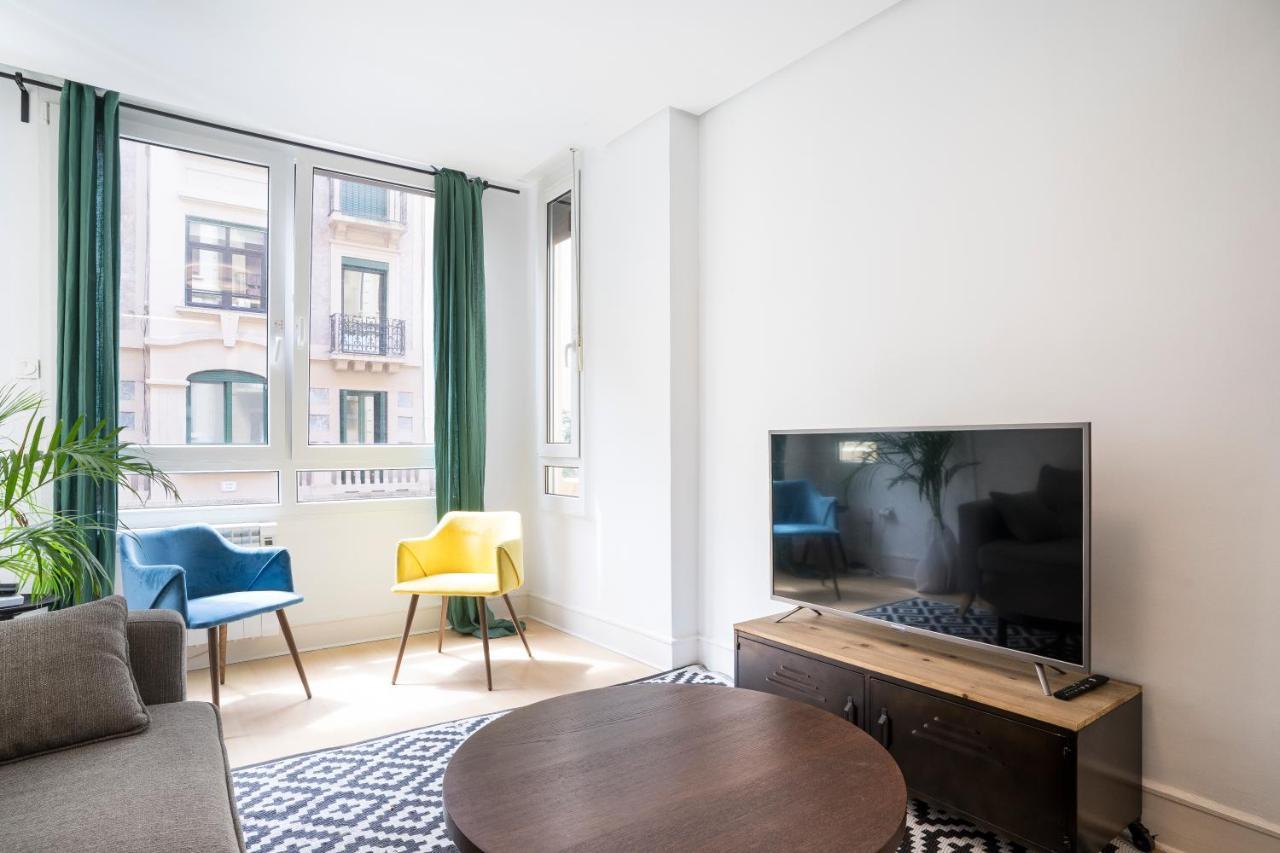 Usandizaga Apartment, Second Line Beach, Free Parking San Sebastián Exterior foto